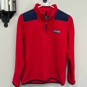 Vineyards Vnes Youth 1/4 Zip Fleece L